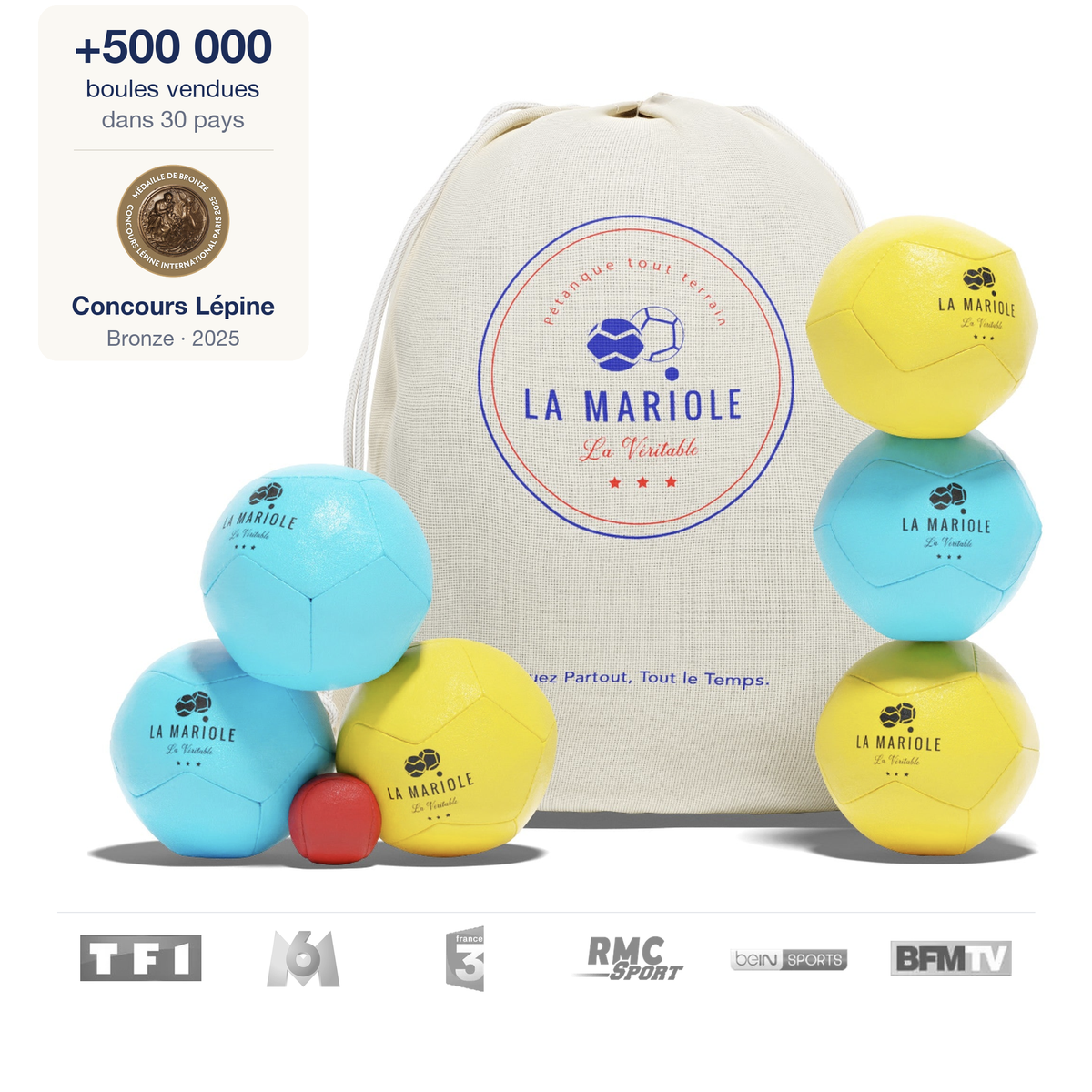 La Pétanque Intérieur & Extérieur - Packs Couleurs