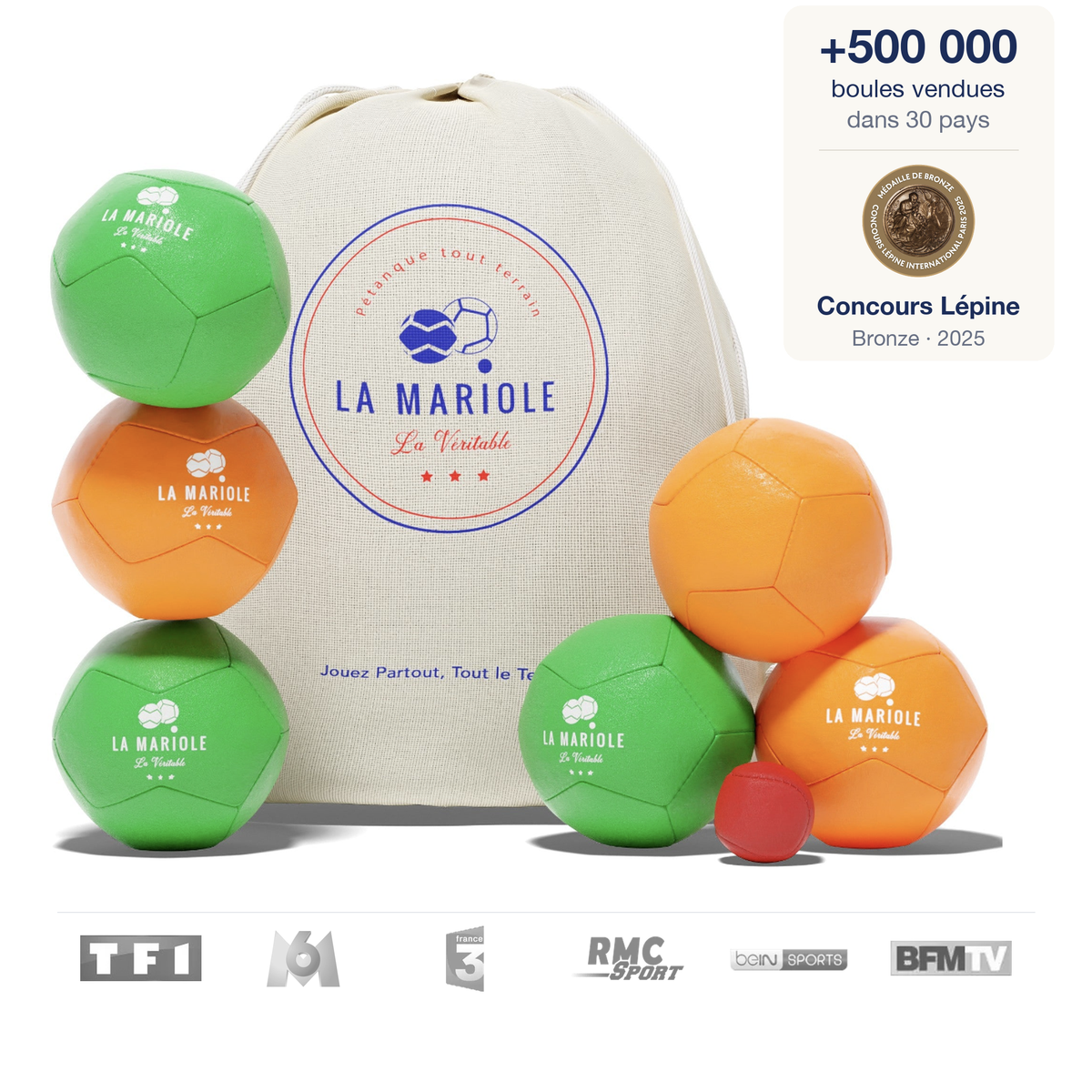 La Pétanque Intérieur & Extérieur - Packs Couleurs
